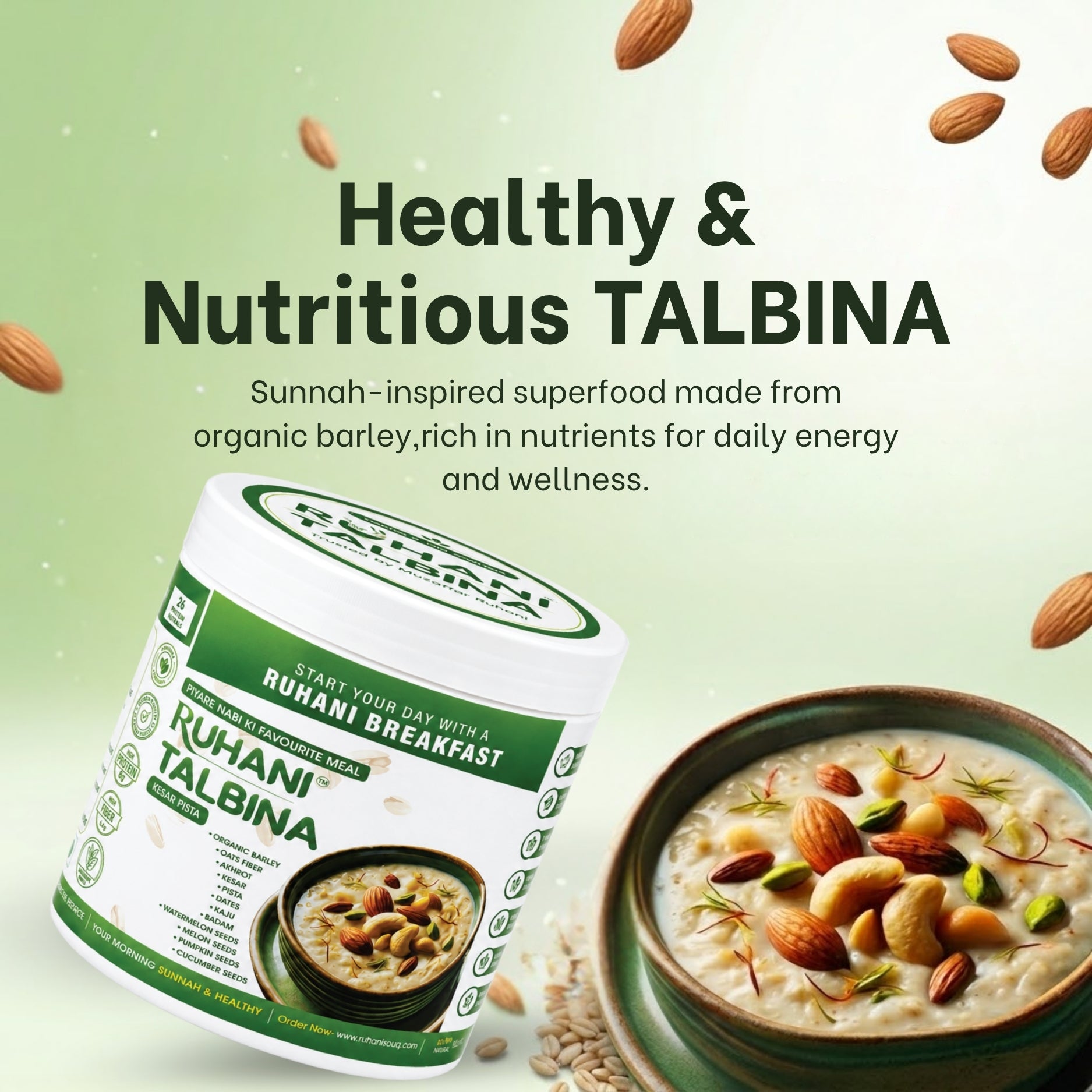 Ruhani Talbina – Sunnah Healthy & Tasty Breakfast