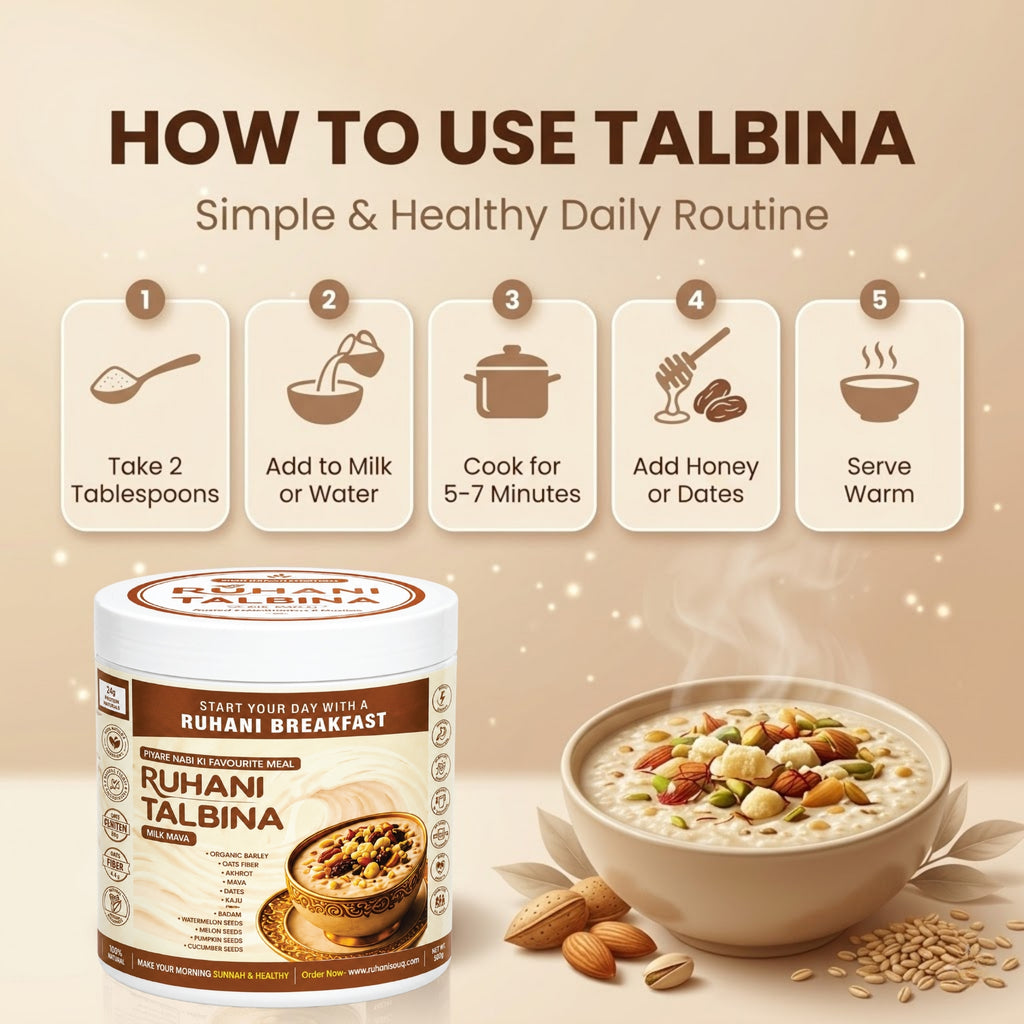 Ruhani Talbina Milk Mawa – Rich & Creamy Sunnah Breakfast