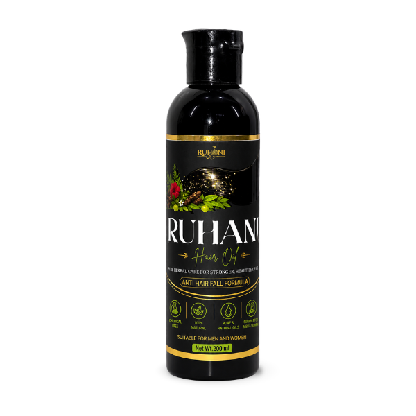 Ruhani Hair Oil- Anti Hair Fall Formula- (200Ml)