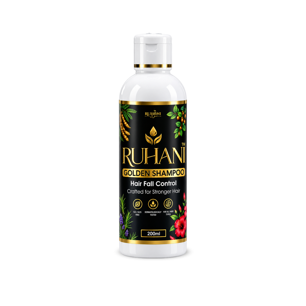 Ruhani Golden Shampoo – Hair Growth Formula
