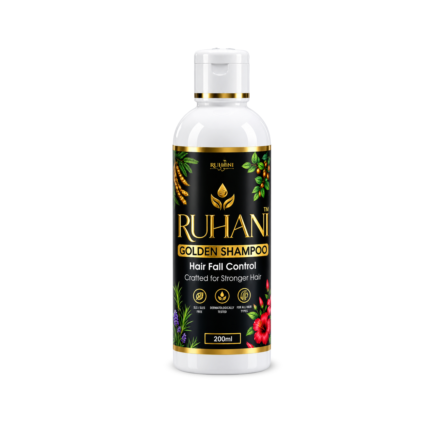 Ruhani Golden Shampoo – Hair Growth Formula