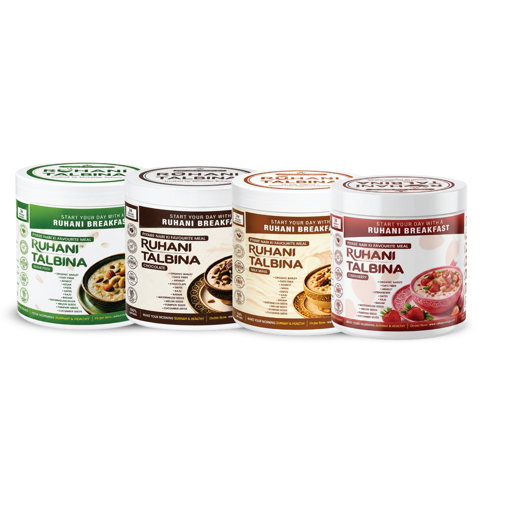 Ruhani Talbina Combo Pack (4 Flavours)