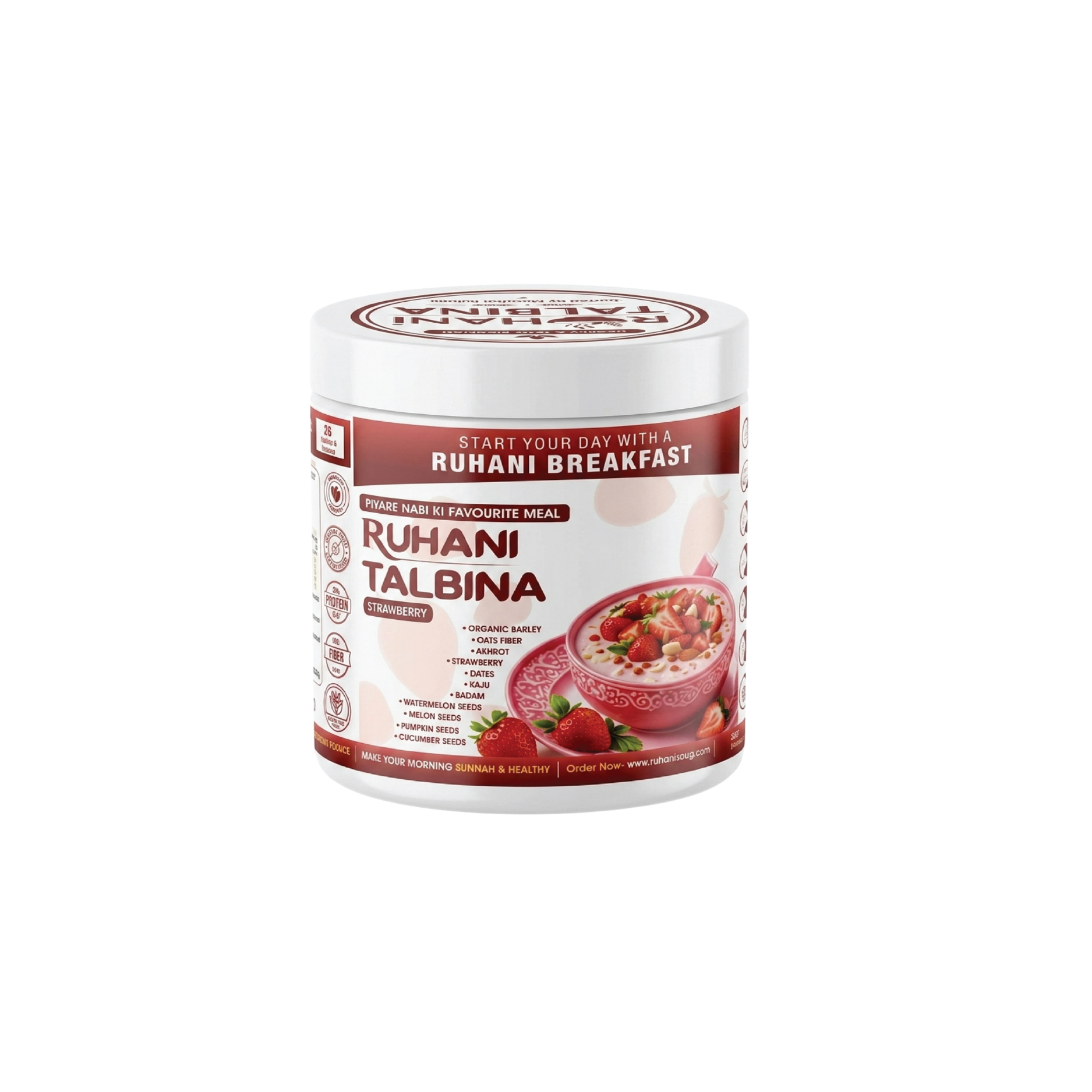 Ruhani Talbina Strawberry – Sunnah-Inspired Nutritious Breakfast
