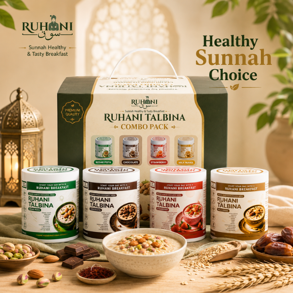 Ruhani Talbina Combo Pack (4 Flavours)