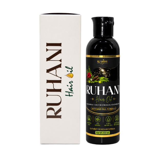 Ruhani Hair Oil- Anti Hair Fall Formula- (200Ml)