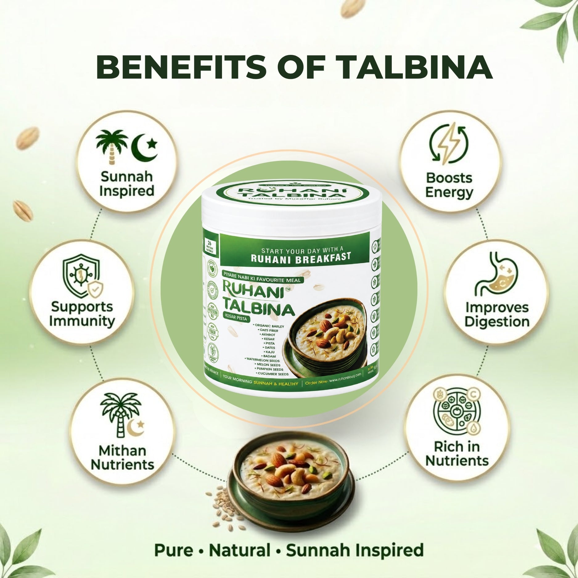 Ruhani Talbina – Sunnah Healthy & Tasty Breakfast