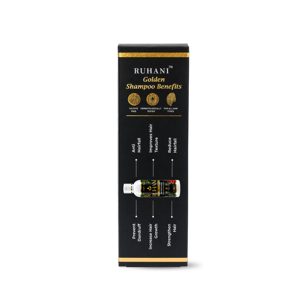 Ruhani Golden Shampoo – Hair Growth Formula
