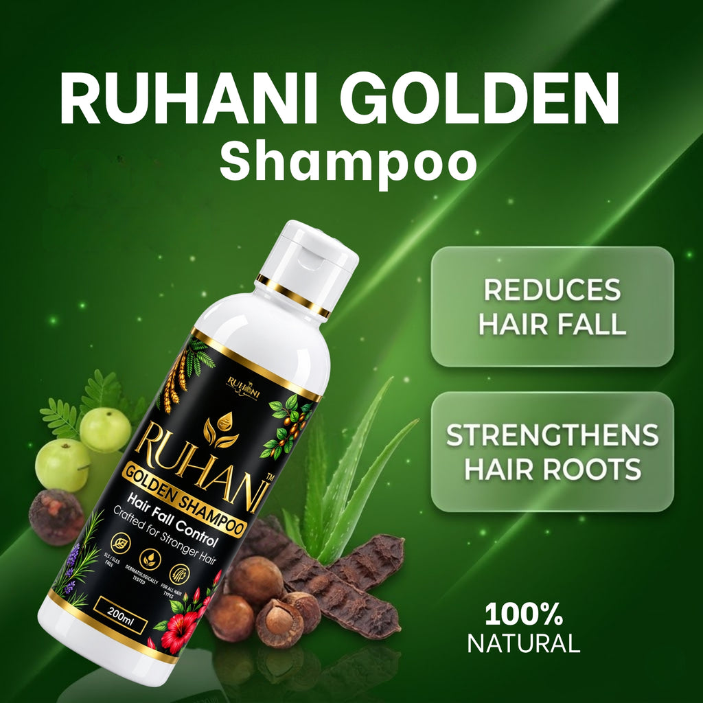 Ruhani Golden Shampoo – Hair Growth Formula