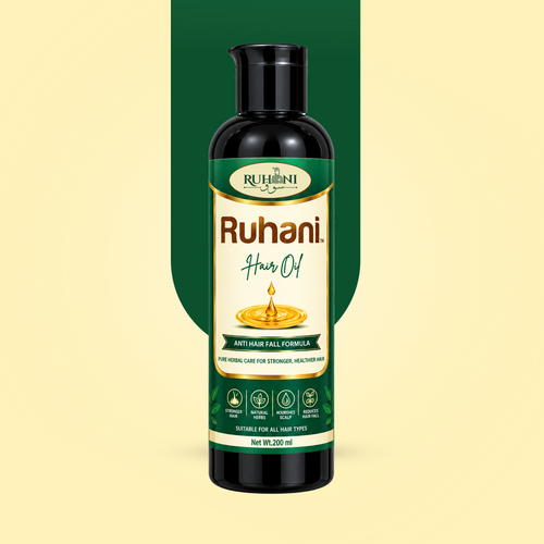 Ruhani Hair Oil- Anti Hair Fall Formula- (200Ml)