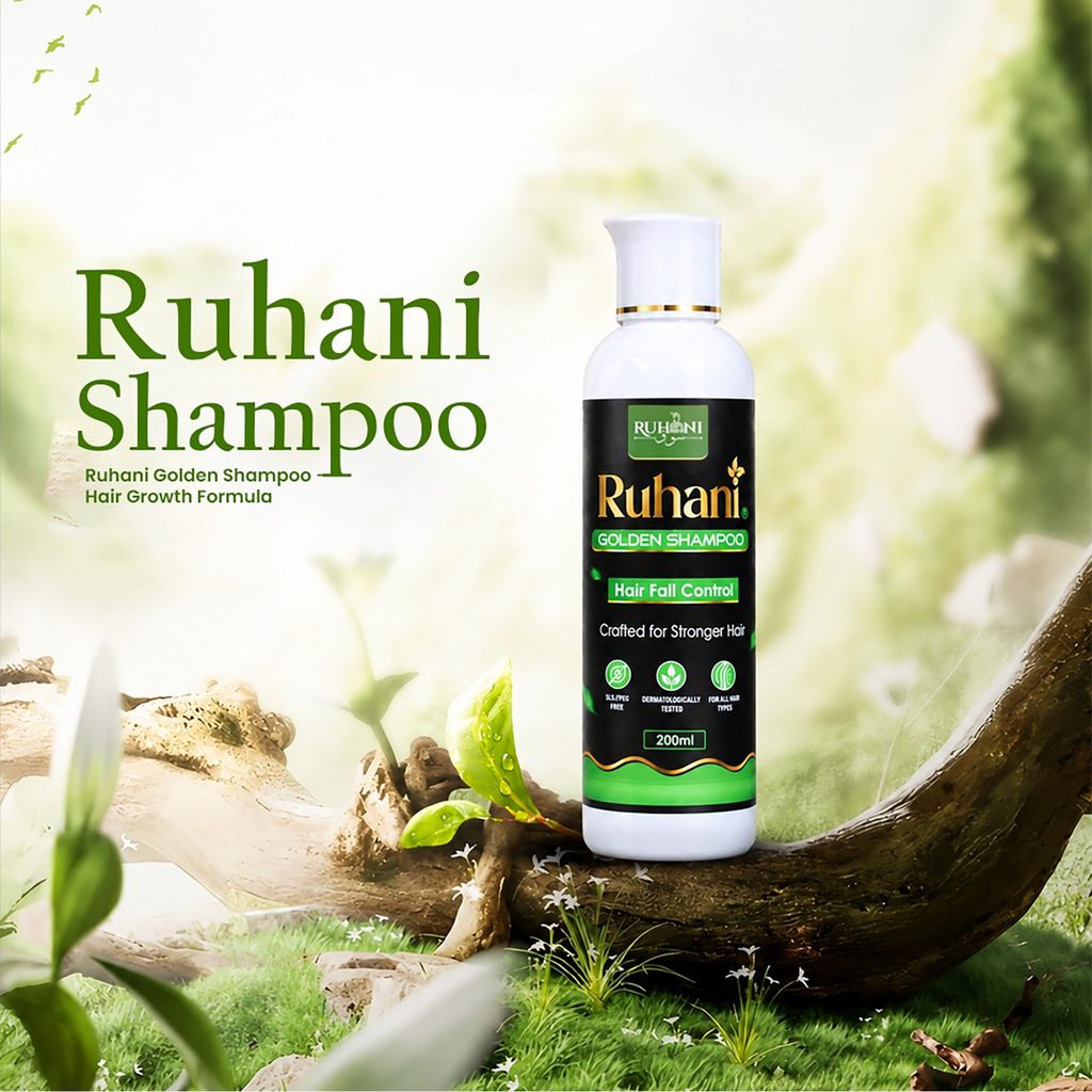 Ruhani Golden Shampoo – Hair Growth Formula