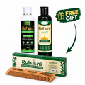 Ruhani Hair Care Combo – Hair Oil + Golden Shampoo + Free Hair Comb