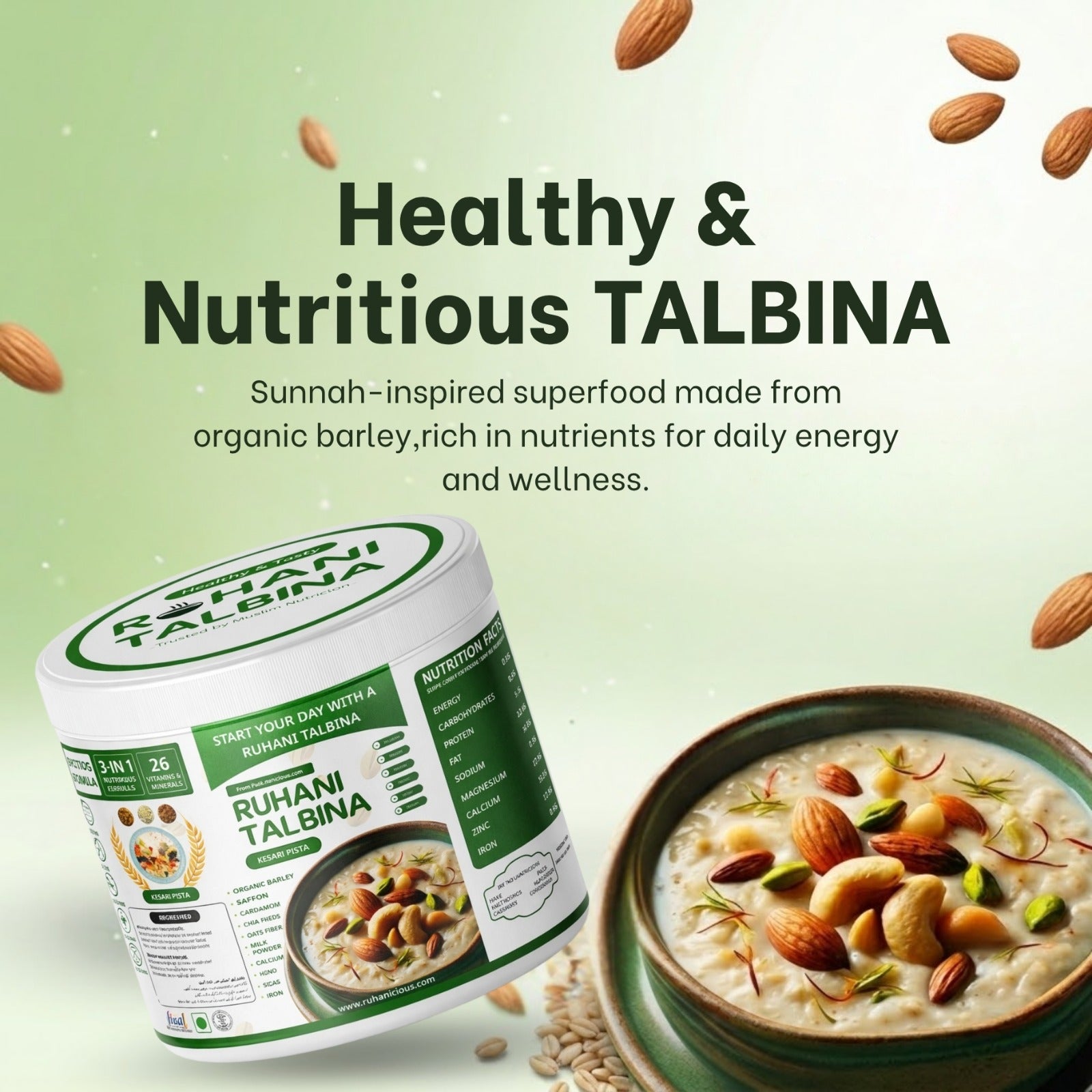 Ruhani Talbina – Sunnah Healthy & Tasty Breakfast