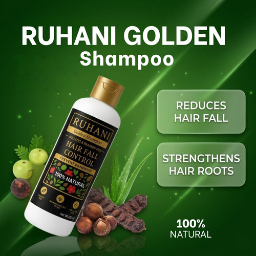 Ruhani Golden Shampoo – Hair Growth Formula
