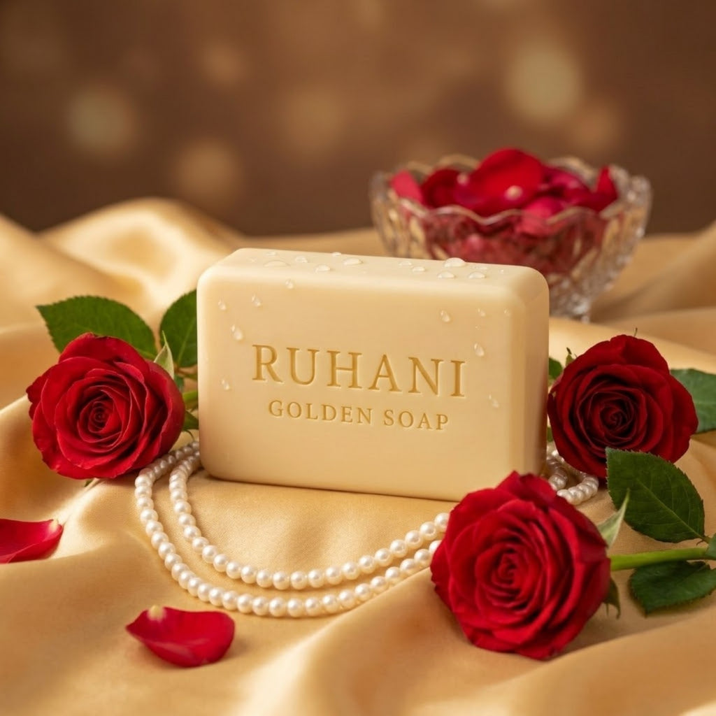 Ruhani Golden Soap – Natural Care (Pack of 3)