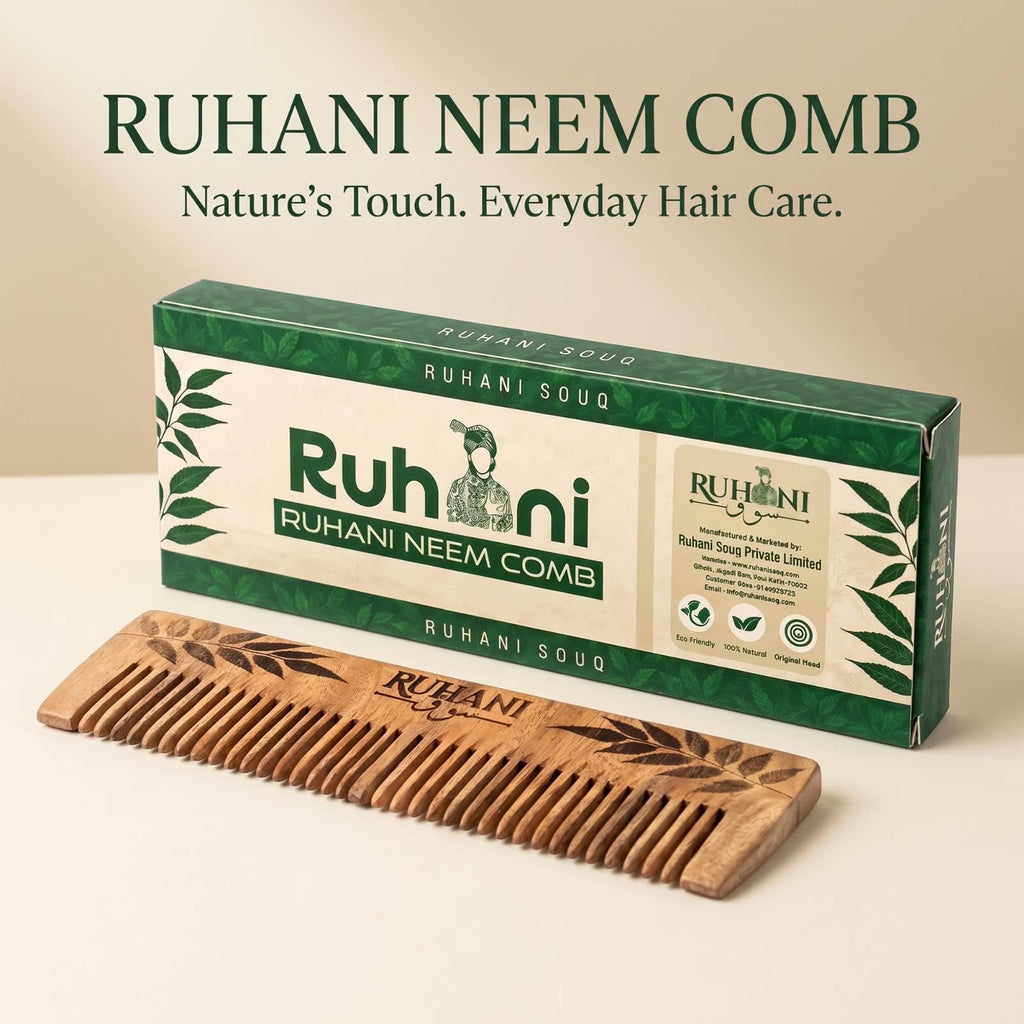 Ruhani Hair Care Combo – Hair Oil + Golden Shampoo + Free Hair Comb
