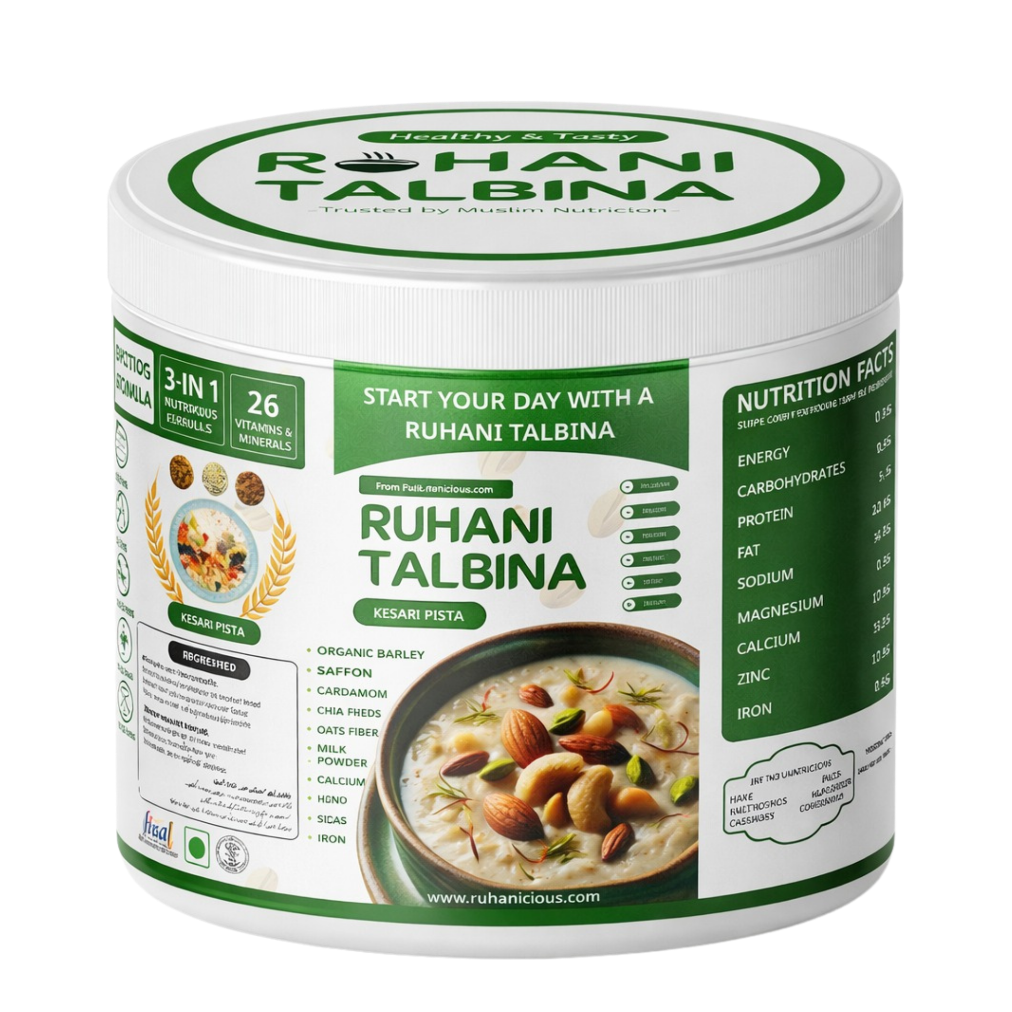 Ruhani Talbina – Sunnah Healthy & Tasty Breakfast